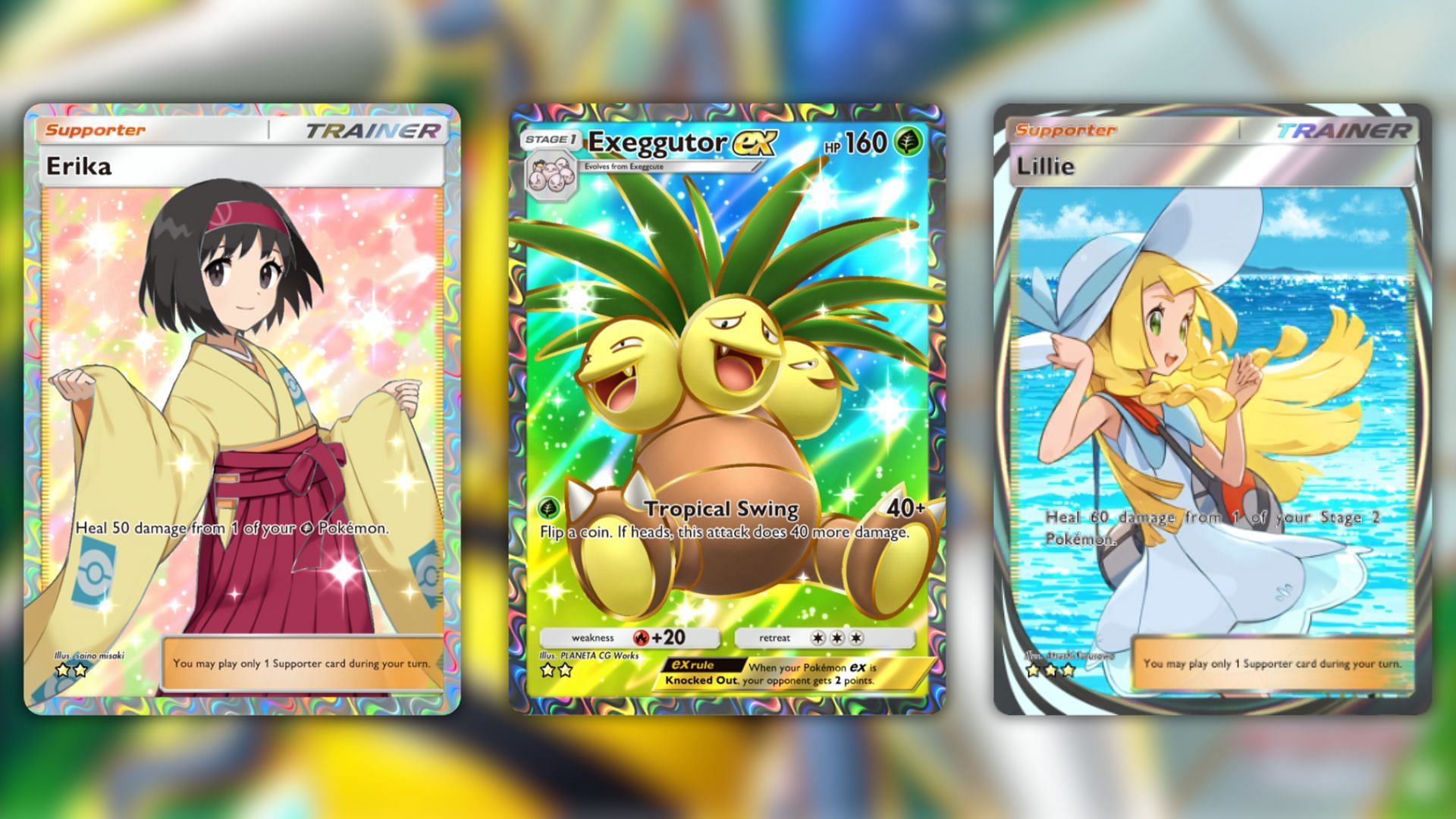 Best supporting cards in the deck (Image via The Pokemon Company)